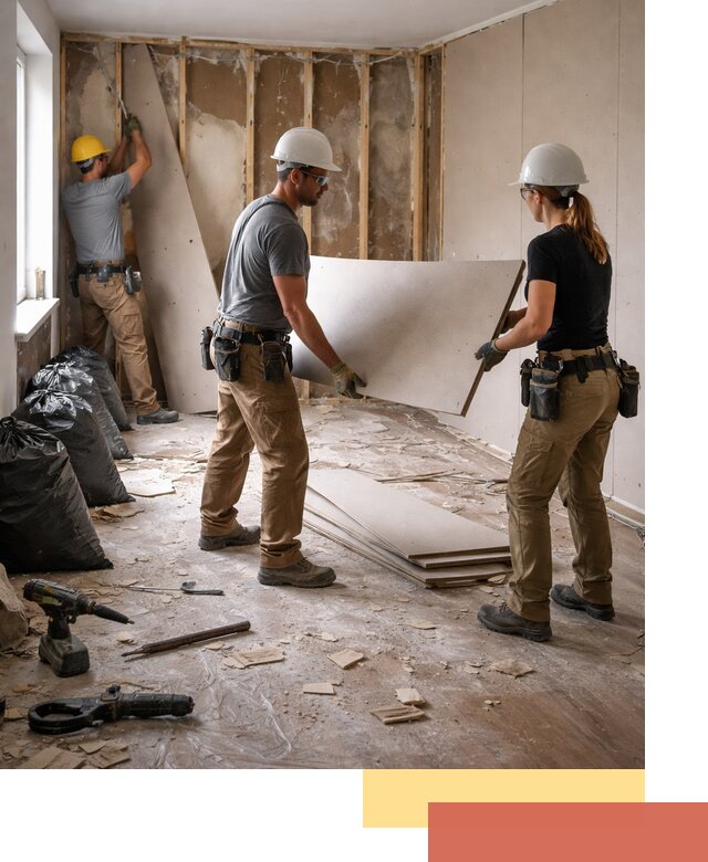 Демонтаж стеновых панелей в Королев быстро и аккуратно