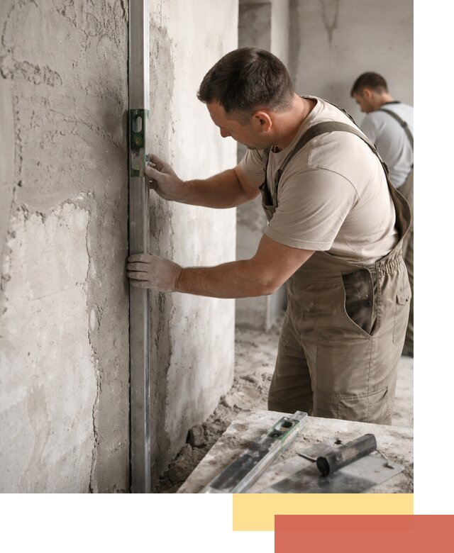 Установка штукатурных маяков в Королев с гарантией качества