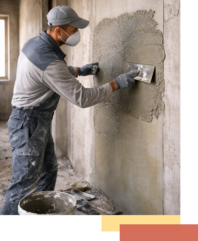 Штукатурка стен по сетке в Королев под ключ качественно и быстро