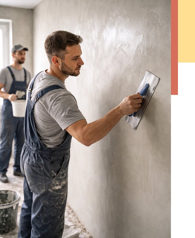 Глянцевание штукатурки стен в Королев от 7798 руб. — услуги и затирка | ОТДЕЛОЧНИК-Кор