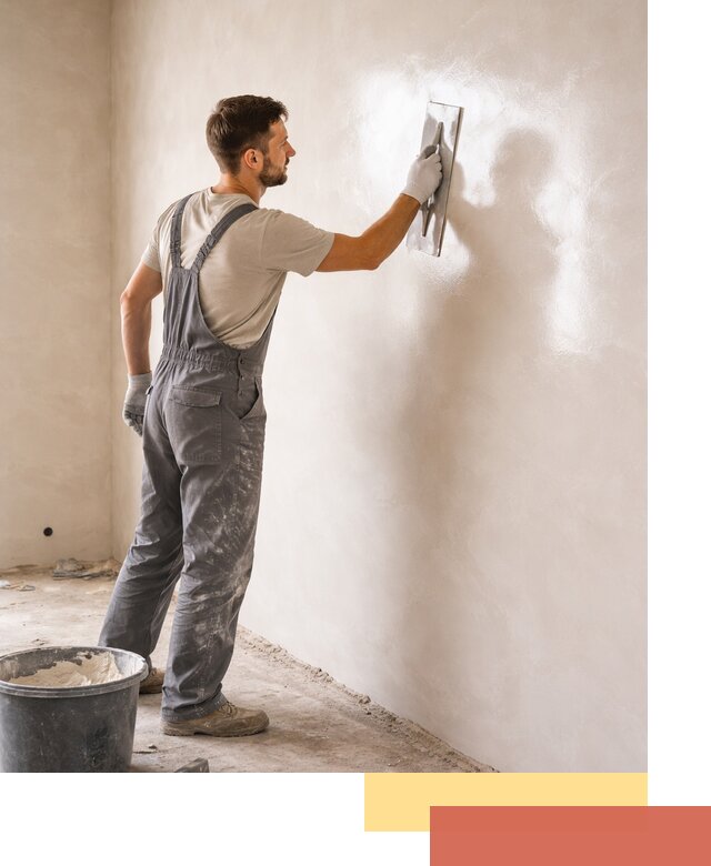 Глянцевание штукатурки стен в Королев профессионально и быстро