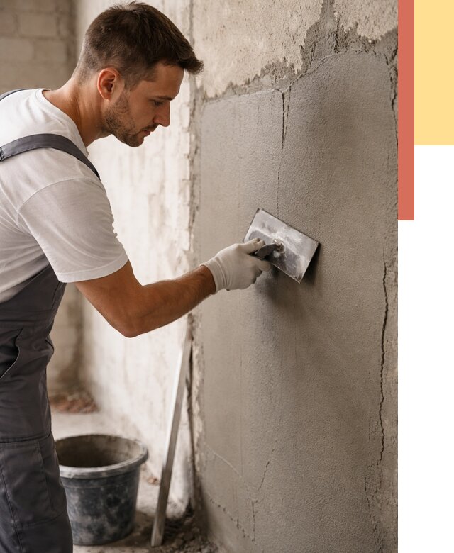 Штукатурка стен под плитку в Королев от 4367 руб./м2 — выравнивание под плитку | ОТДЕЛОЧНИК-Кор