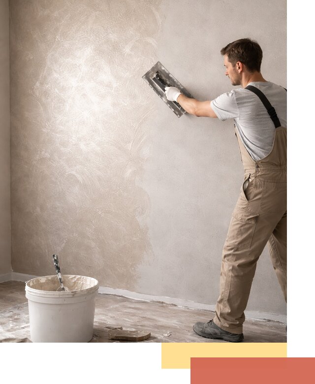 Декоративная штукатурка «Мокрый шелк» под ключ в Королев