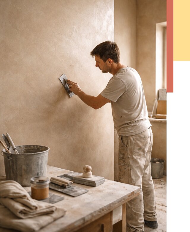 Марокканская штукатурка таделакт в Королев под ключ от 4367 руб. | ОТДЕЛОЧНИК-Кор