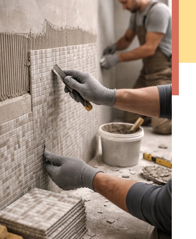 Облицовка стен мозаикой в Королев от 3327 руб/м2 — укладка мозаики на стены | ОТДЕЛОЧНИК-Кор