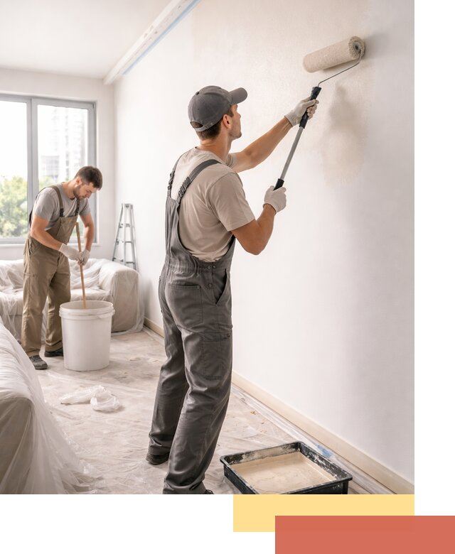 Покраска стен в офисе в Королев — быстрый и качественный ремонт