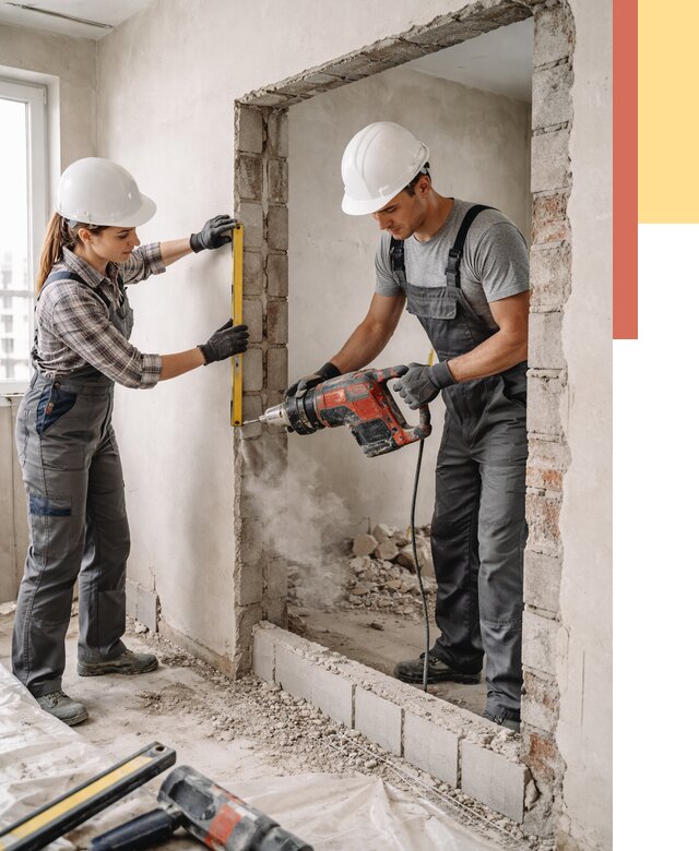 Создание проемов в стенах в Королев от 6758 руб. — алмазная резка и расширение | ОТДЕЛОЧНИК-Кор