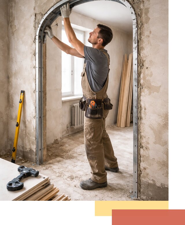 Устройство арочного проема в Королев под ключ