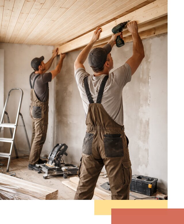 Монтаж потолка из вагонки в Королев профессионально и аккуратно