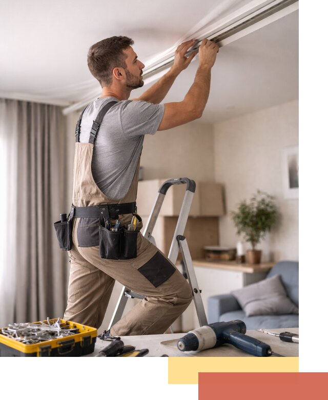 Ремонт натяжных потолков в Королев — качественно и оперативно