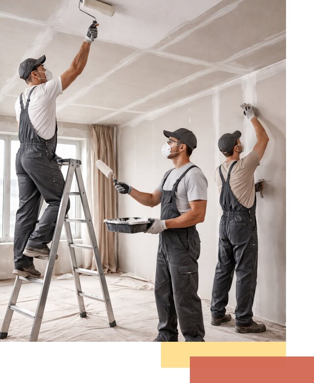 Покраска потолка из гипсокартона в Королев качественно и недорого