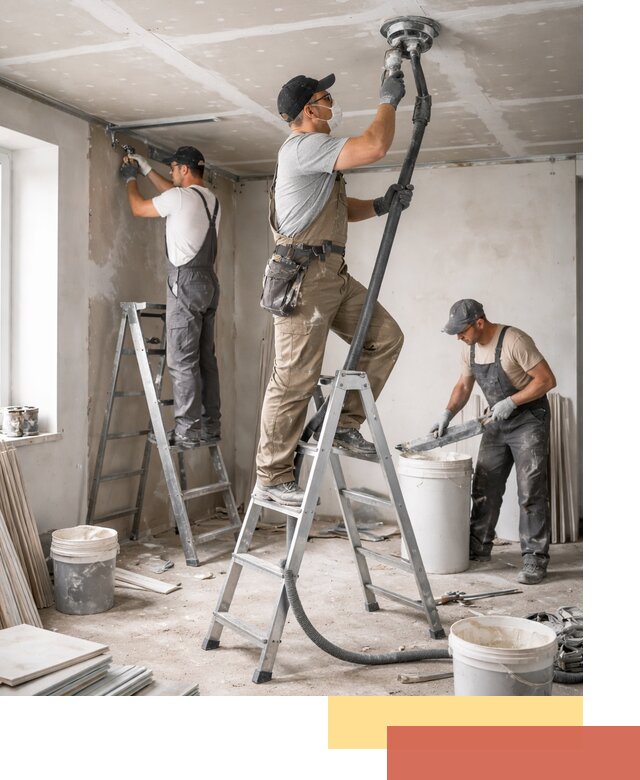 Ремонт потолка из гипсокартона в Королев: быстрый и качественный монтаж