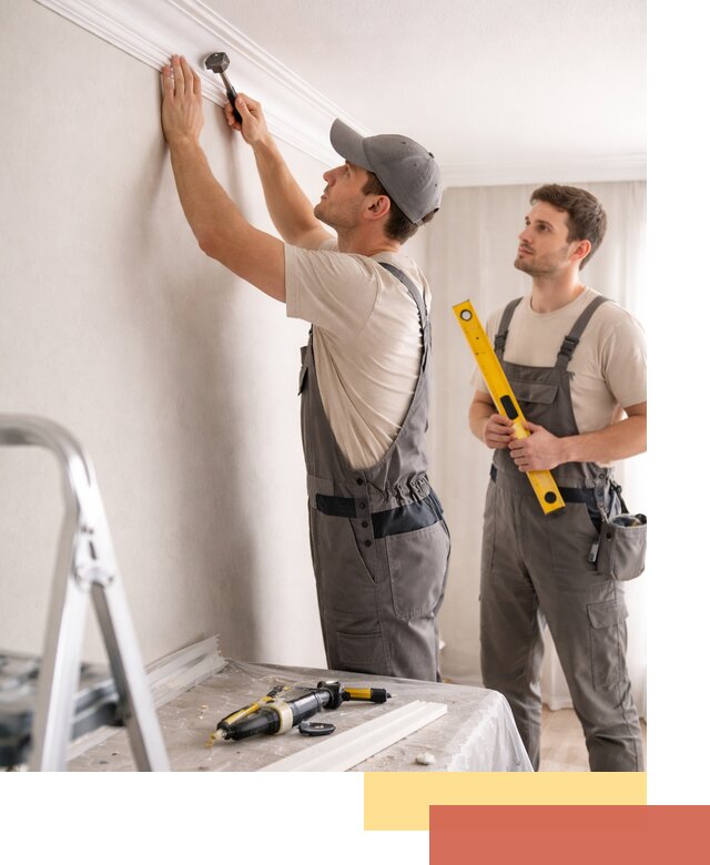 Монтаж потолочного плинтуса в Королев качественно и быстро